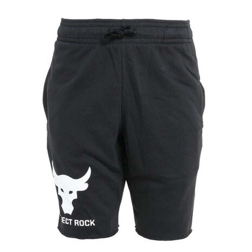 アンダーアーマー(UNDER ARMOUR)(メンズ)速乾 ハーフパンツ プロジェクトロック テリー ショーツ 1377429 001