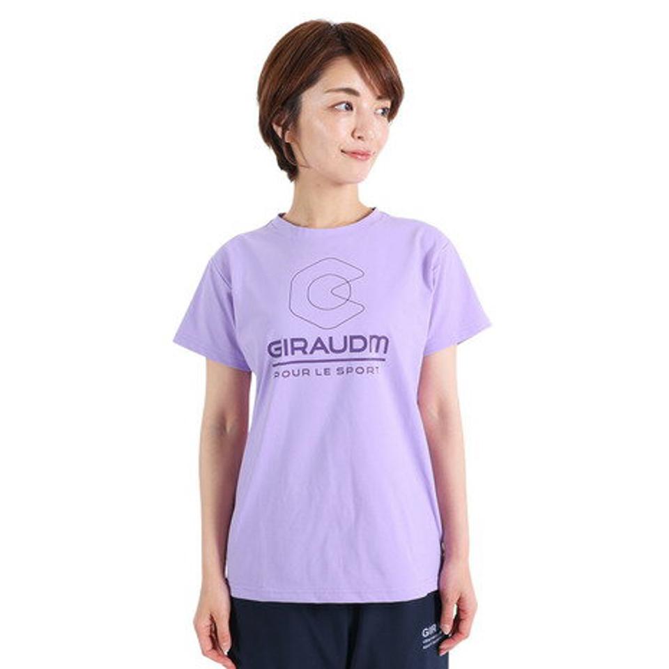 【11/5 24h限定 エントリー&対象4店舗買い回りで最大P10倍!】ジローム(GIRAUDM)(レディース)半袖Tシャツ レディース ドライプラス jarsey CT3S0042-TR864-GRCD