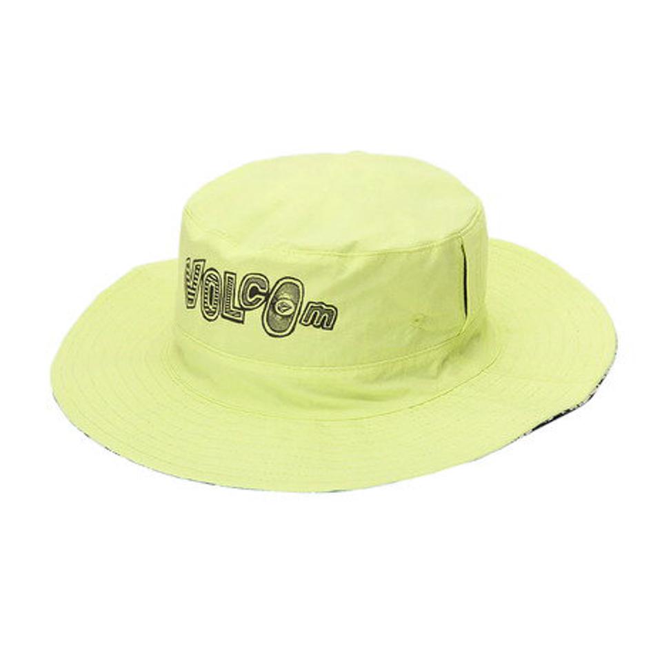 【1/25 24h限定 エントリー＆対象3店舗買い回りで最大P10倍！】ボルコム（Volcom）（メンズ）帽子 TOKYO TRUE BUCKET HAT 23SP D5512315 HILIGHTER GREEN