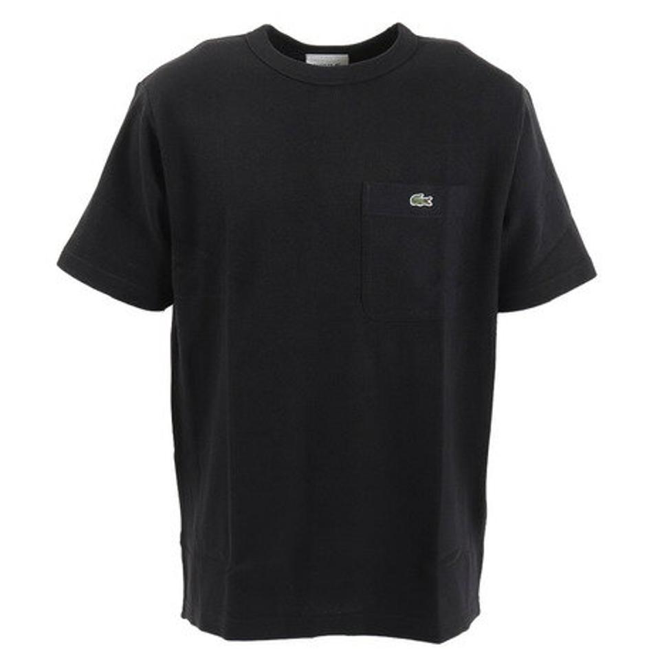 ラコステ(LACOSTE)(メンズ)半袖Tシャツ メンズ 鹿の子地 ポケット TH073LJ-99-031