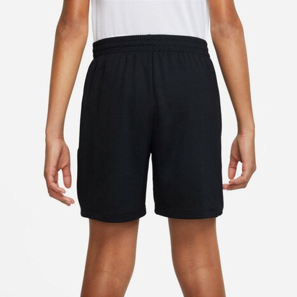 ナイキ(NIKE)(キッズ)パンツ ショートパンツ 通気性 ブラック 黒 YTH ドライフィット アイコン + グラフィック DX5361-010