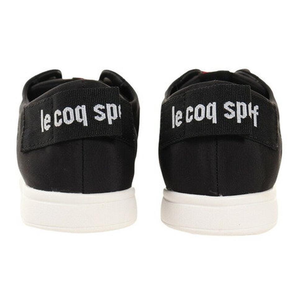 ルコック スポルティフ（le coq sportif）（レディース）防水 スニーカー レディース LA アルマ T+R QL1PJC33BK F 黒 スポーツシューズ