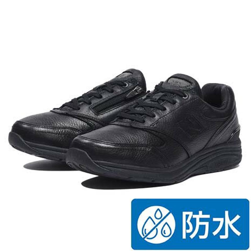 【6/25限定！20%OFFクーポン対象】ニューバランス（new balance）（メンズ）カジュアルシューズ MW585 ブラック MW585BK4E スニーカー ウォーキング 防水 ファスナー 通気性 防滑性 クッション