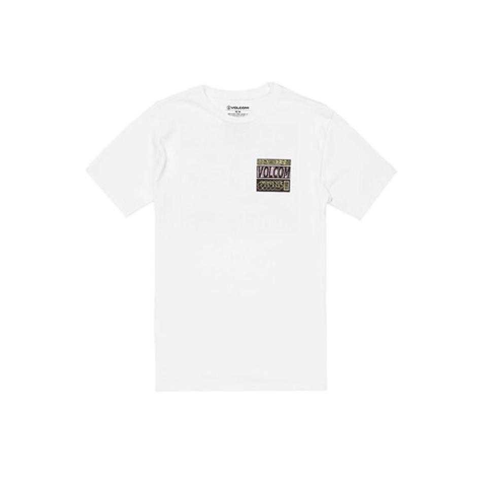 ボルコム(Volcom)(メンズ)ENTHUSED 半袖Tシャツ 23SP AF512306 WHT