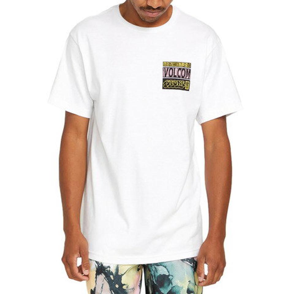 ボルコム(Volcom)(メンズ)ENTHUSED 半袖Tシャツ 23SP AF512306 WHT