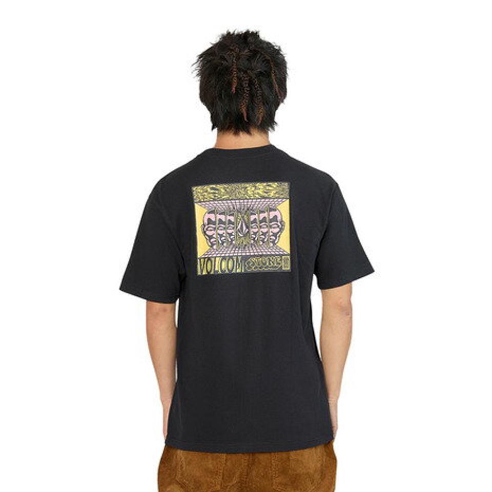 ボルコム(Volcom)(メンズ)ENTHUSED 半袖Tシャツ 23SP AF512306 BLK