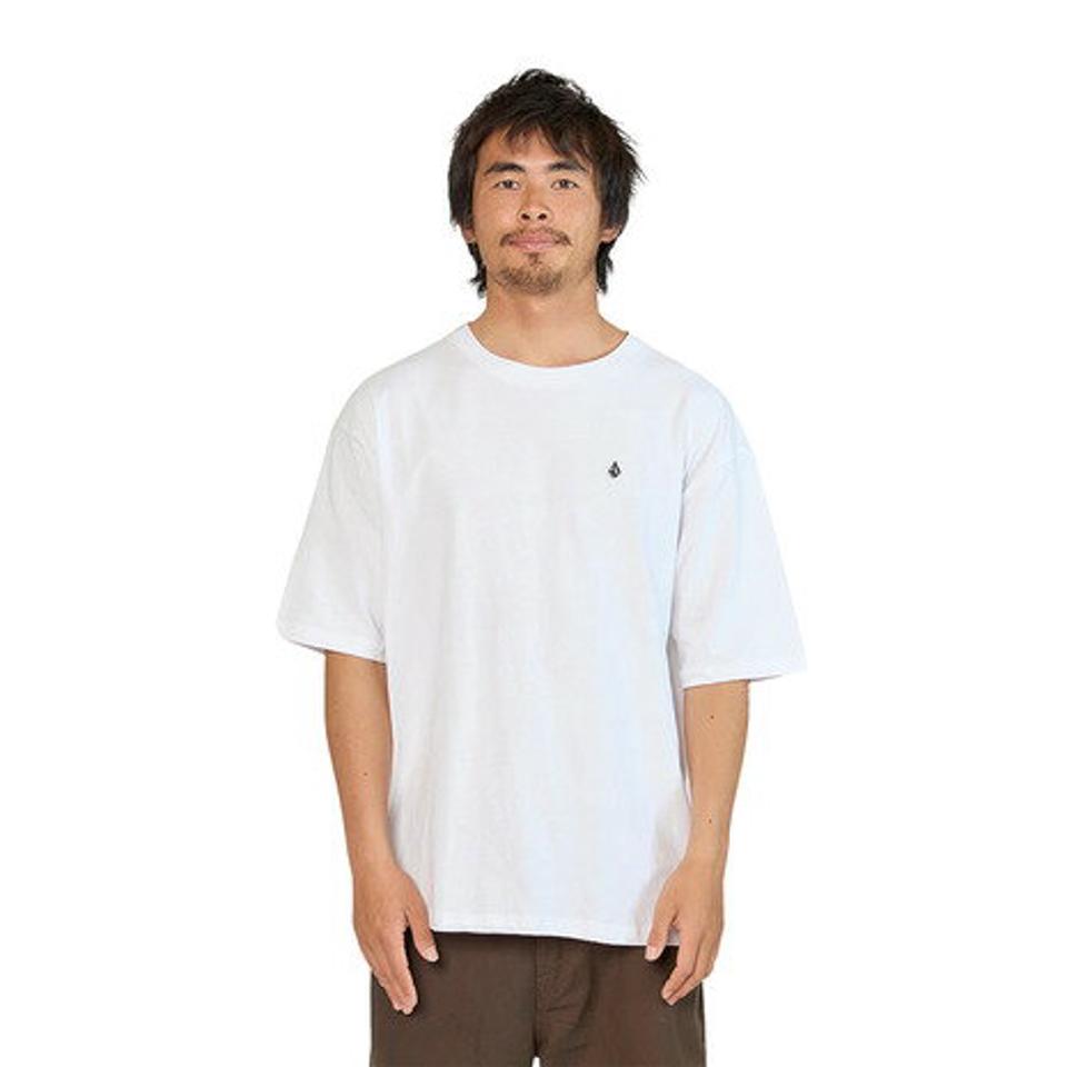 ボルコム(Volcom)(メンズ)ボクシー ブランク 半袖Tシャツ 23SP AF312302 WHT