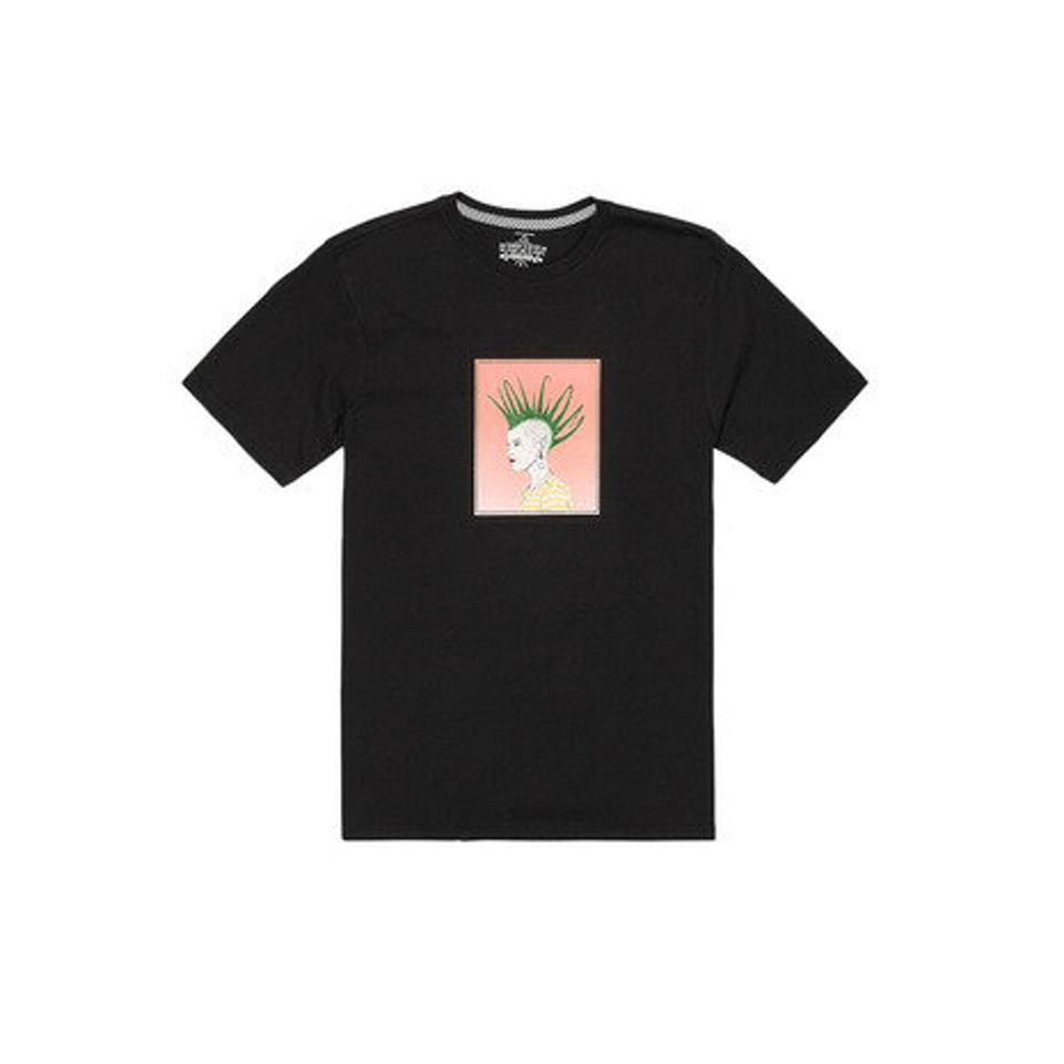 ボルコム(Volcom)(メンズ)フィーチャード アーティスト ジャスティンヘイガー 半袖Tシャツ 23SP AF012302 BLK