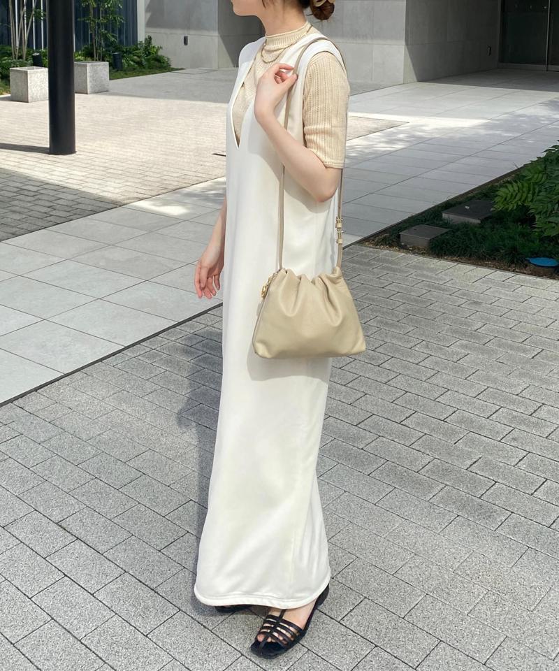 《gem_by russet》レザーミニショルダーバッグ