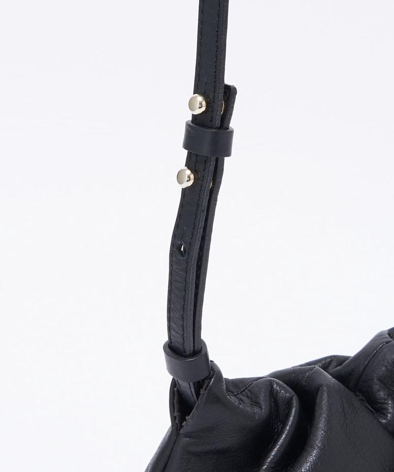 《gem_by russet》レザーミニショルダーバッグ