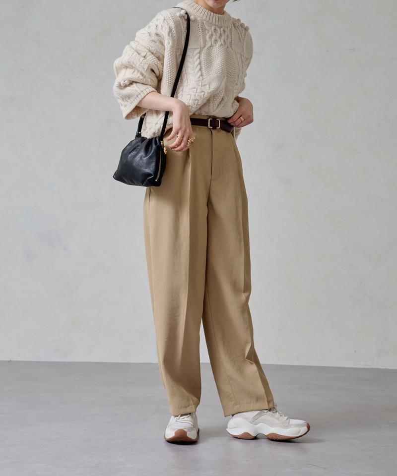 《gem_by russet》レザーミニショルダーバッグ