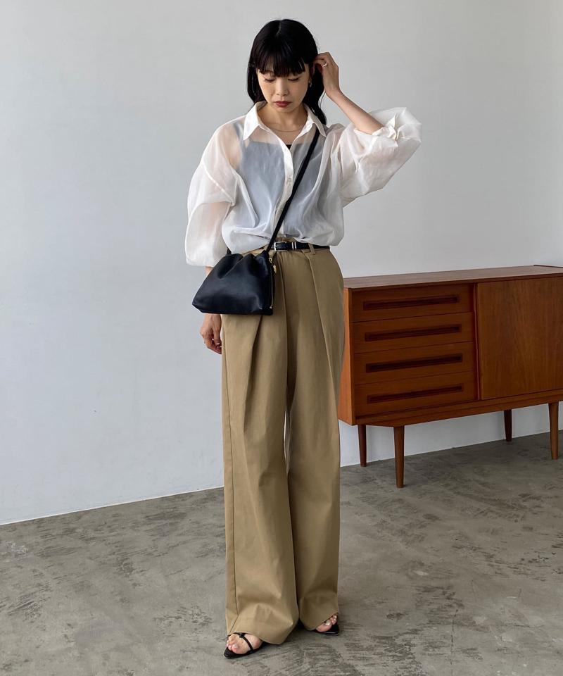 《gem_by russet》レザーミニショルダーバッグ