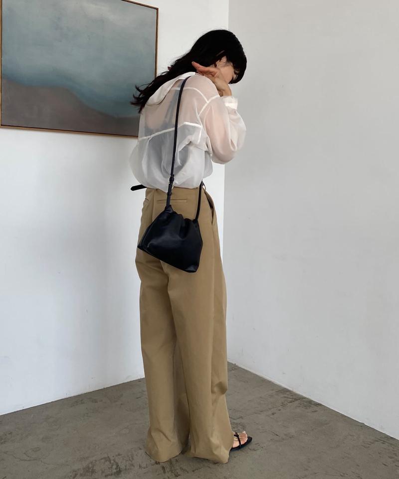 《gem_by russet》レザーミニショルダーバッグ