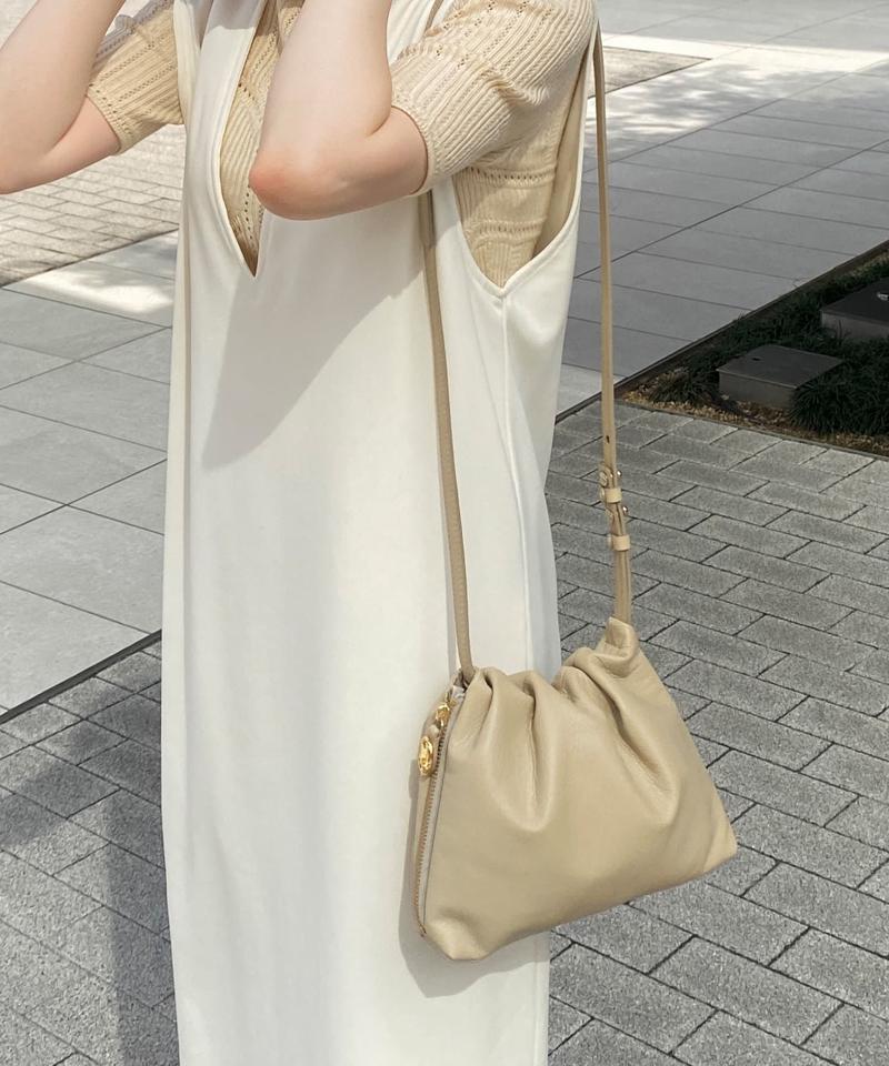 《gem_by russet》レザーミニショルダーバッグ