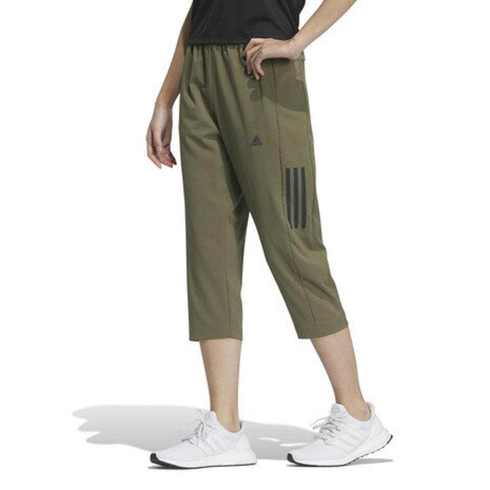 アディダス(adidas)(レディース)シーズナル スポーツウェア ライトウーブン ダブルウィーブ 7/8丈パンツ BUJ86-IA5253