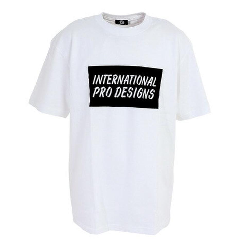 IPD(IPD)(メンズ)半袖Tシャツ メンズ DESIGNS IPDSS005IP-WHT