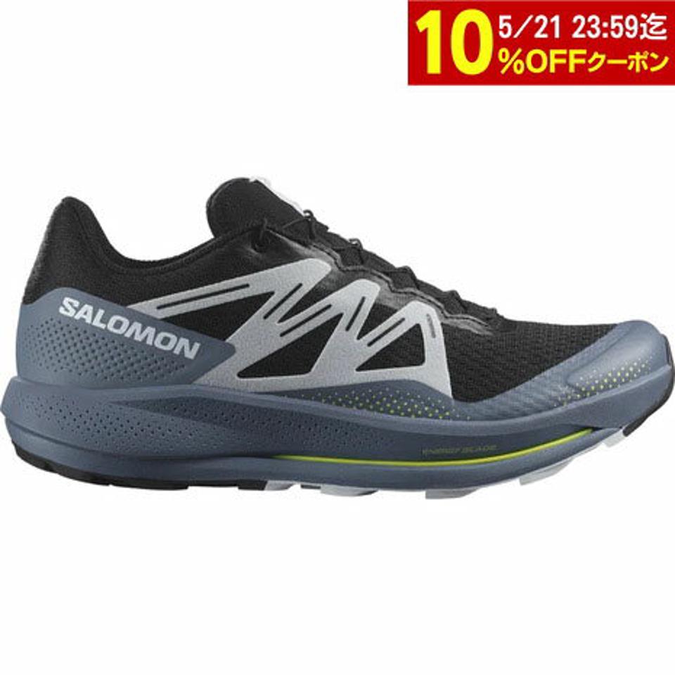 サロモン（SALOMON）（メンズ）ランニングシューズ パルサートレイル BLACK/C L47210000 スニーカー トレイル マラソン トレーニング クッション