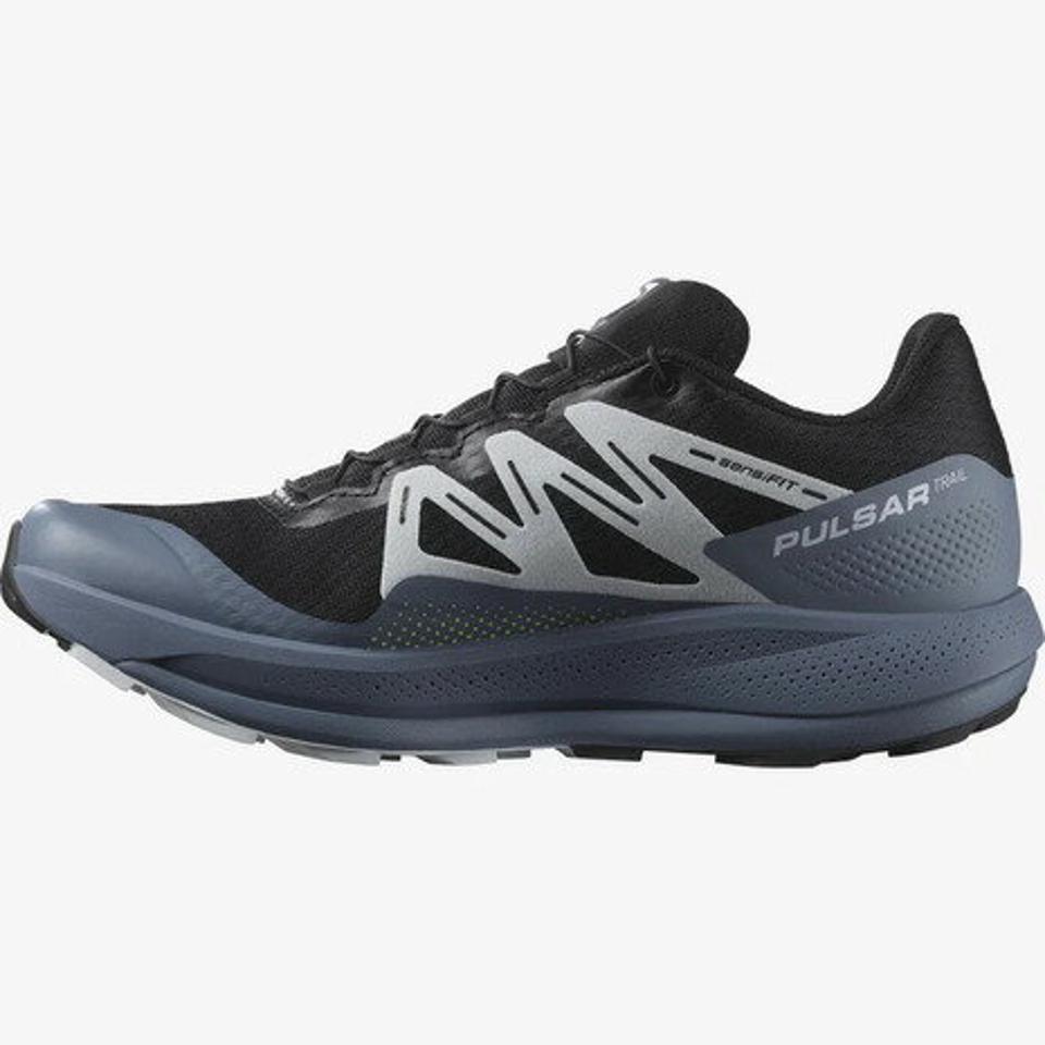 サロモン（SALOMON）（メンズ）ランニングシューズ パルサートレイル BLACK/C L47210000 スニーカー トレイル マラソン トレーニング クッション