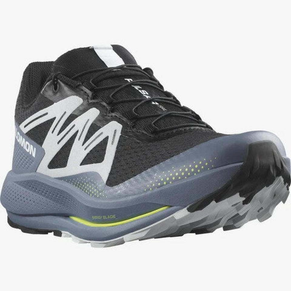 サロモン（SALOMON）（メンズ）ランニングシューズ パルサートレイル BLACK/C L47210000 スニーカー トレイル マラソン トレーニング クッション