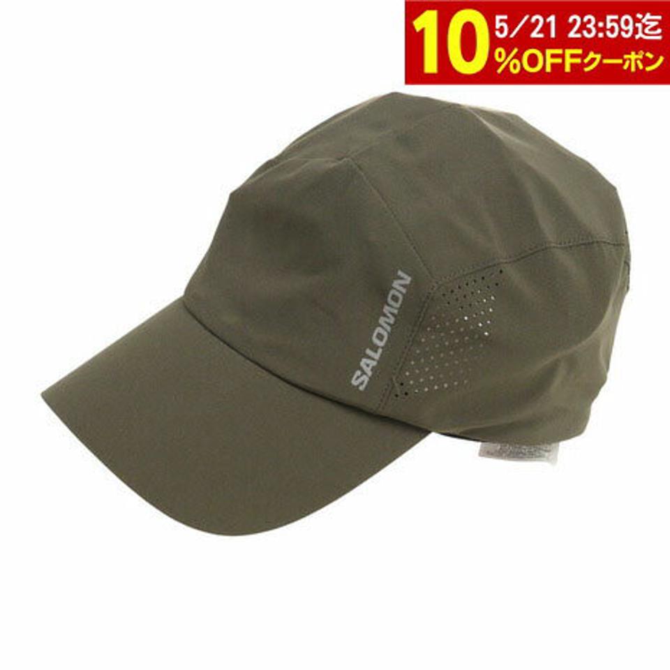 【11/5 24h限定 エントリー＆対象4店舗買い回りで最大P10倍！】サロモン（SALOMON）（メンズ、レディース）帽子 CROSS キャップ GRAPE LEAF LC2022100