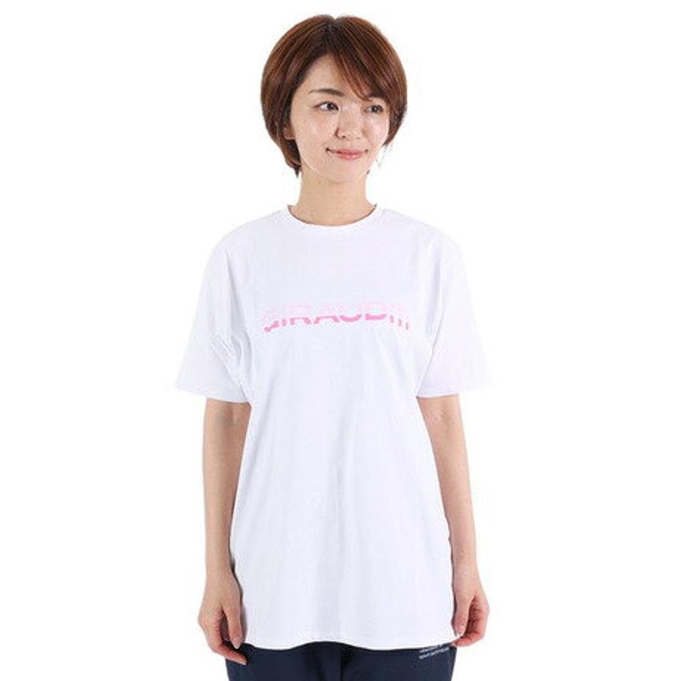 ジローム(GIRAUDM)(レディース)半袖Tシャツ レディース ドライプラス jarsey CT3S0039-TR864-GRCD WHT