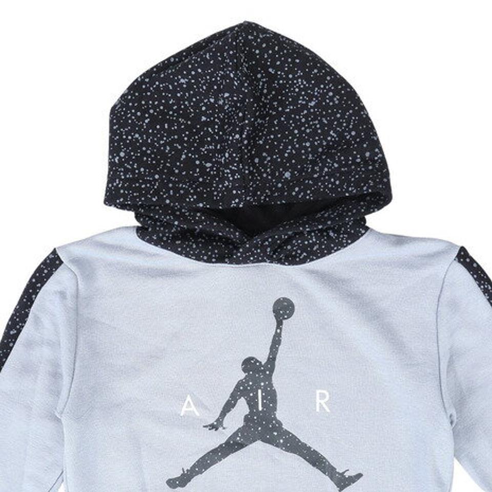 ジョーダン(JORDAN)(キッズ)AIR SPECKLE FT プルオーバーフーディー 85B781-G5Q