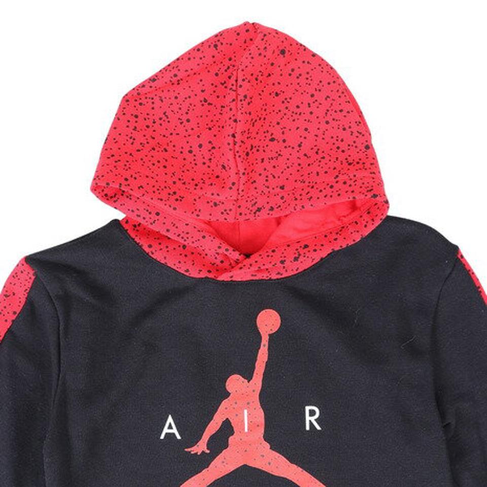 ジョーダン(JORDAN)(キッズ)AIR SPECKLE FT プルオーバーフーディー 85B781-023