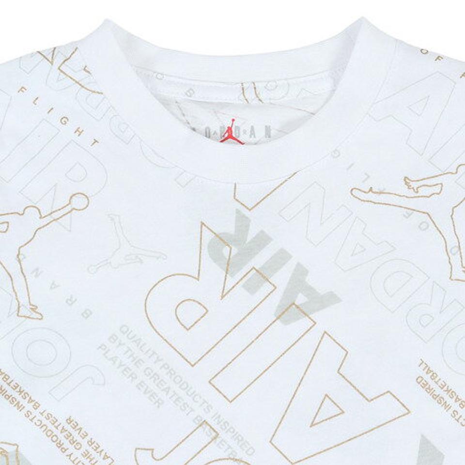 ジョーダン(JORDAN)(キッズ)ジョーダン Golden Flight Printed Tシャツ 85C043-001