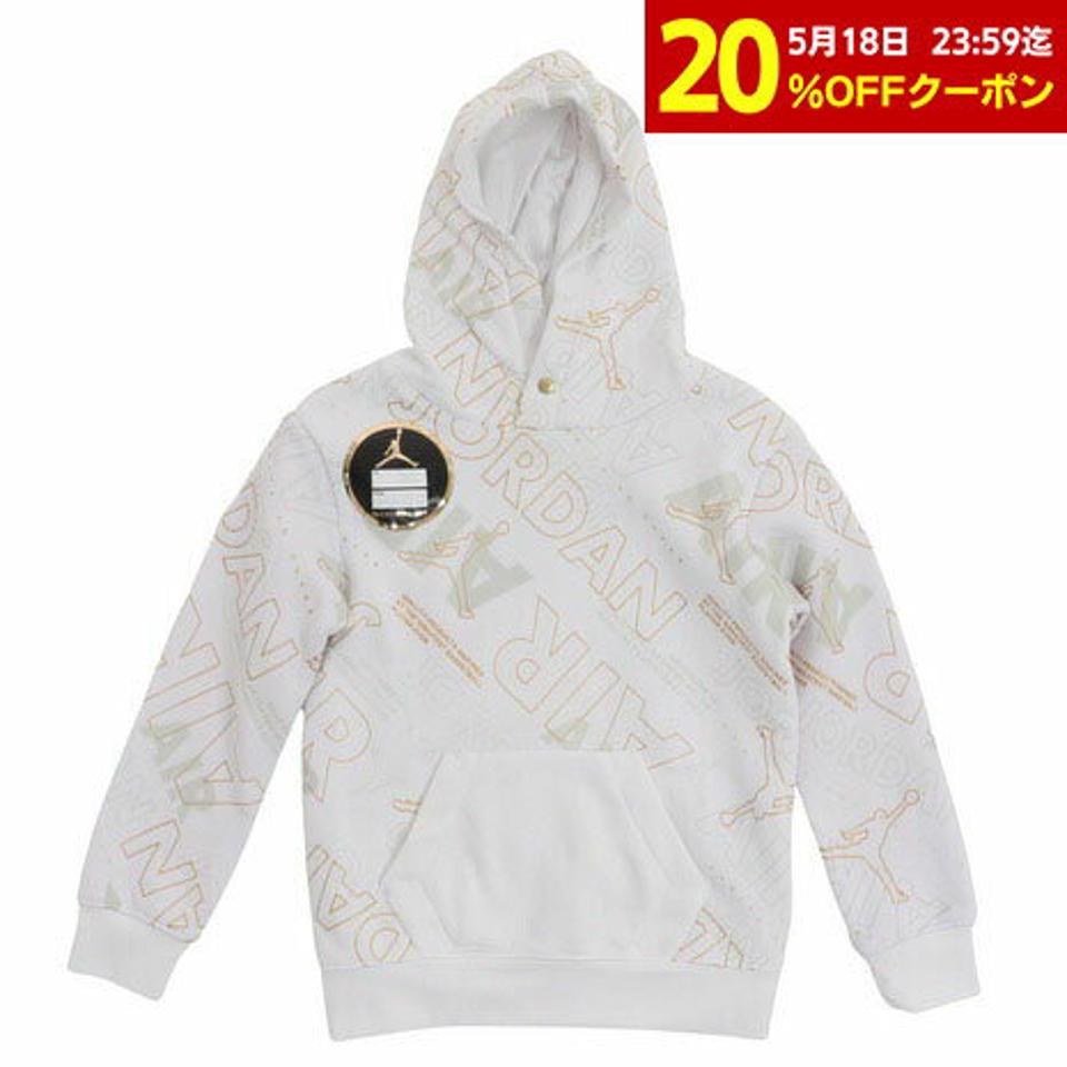 ジョーダン(JORDAN)(キッズ)ジュニア HOLIDAY SHINE AIR AOP プルオーバーフーディ 85C017-001