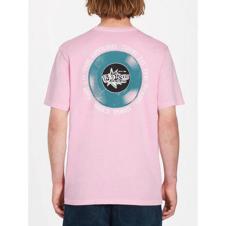 ボルコム(Volcom)(メンズ)半袖Tシャツ メンズ ENTERTAINMENT LONG PLAYING 23SP AF212301 REEF PINK