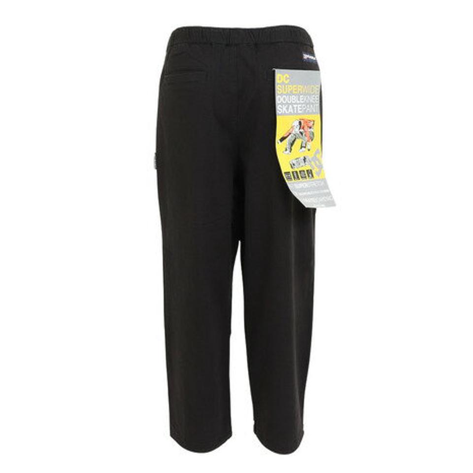 【4/15 24h限定 エントリー&対象3店舗以上買い回りで最大P10倍!】ディーシーシューズ(DC SHOES)(メンズ)23 SUPER WIDE ダブルニーパンツ 23SPDPT231026BLK