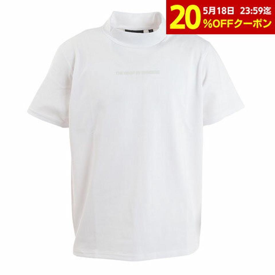 ザ・ワープ・バイ・エネーレ(The Warp By Ennerre)(メンズ)半袖 Tシャツ メンズ モックネック WB3PJA23 WHT
