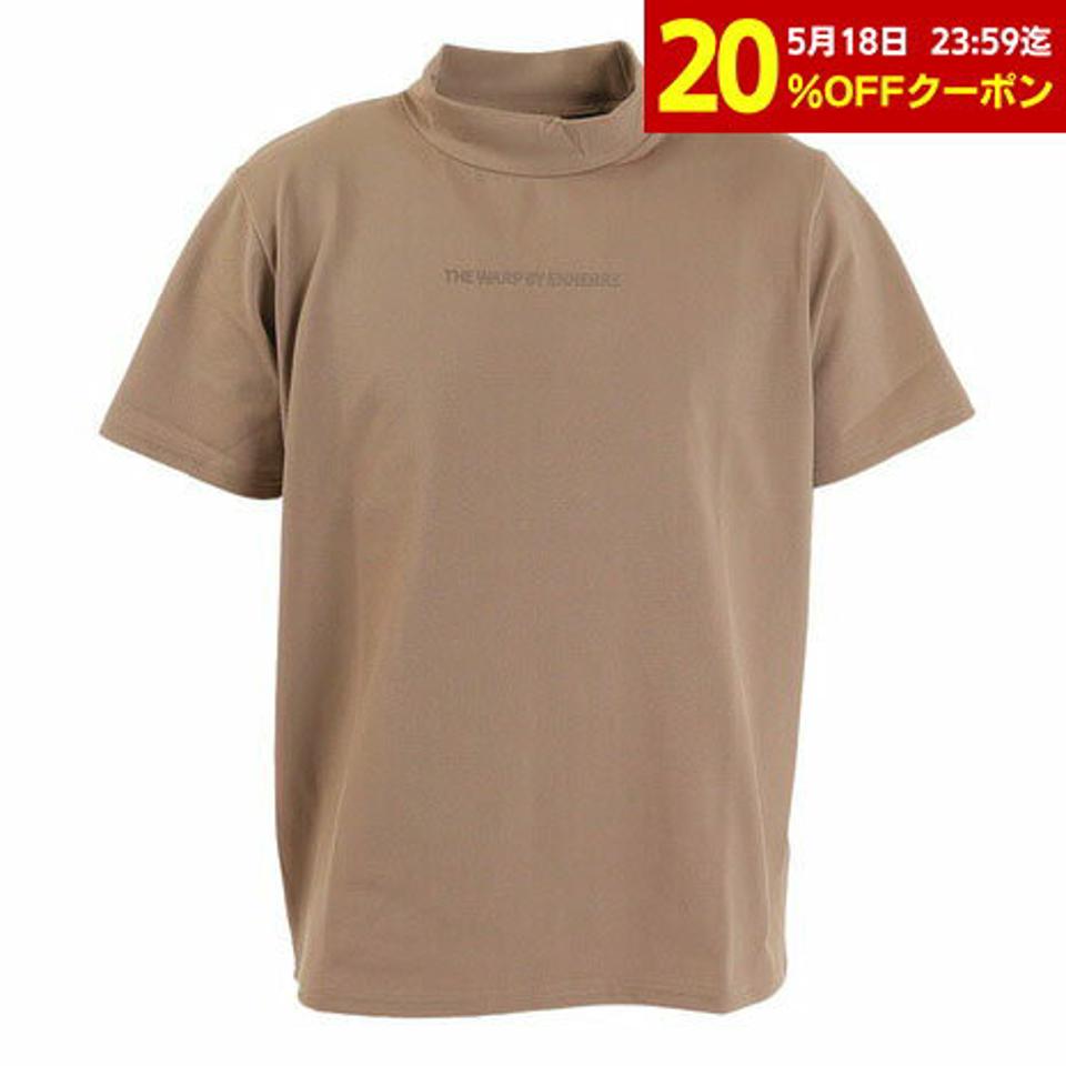 ザ・ワープ・バイ・エネーレ(The Warp By Ennerre)(メンズ)半袖 Tシャツ メンズ ハイネック MOCKNECK WB3PJA23 GRG