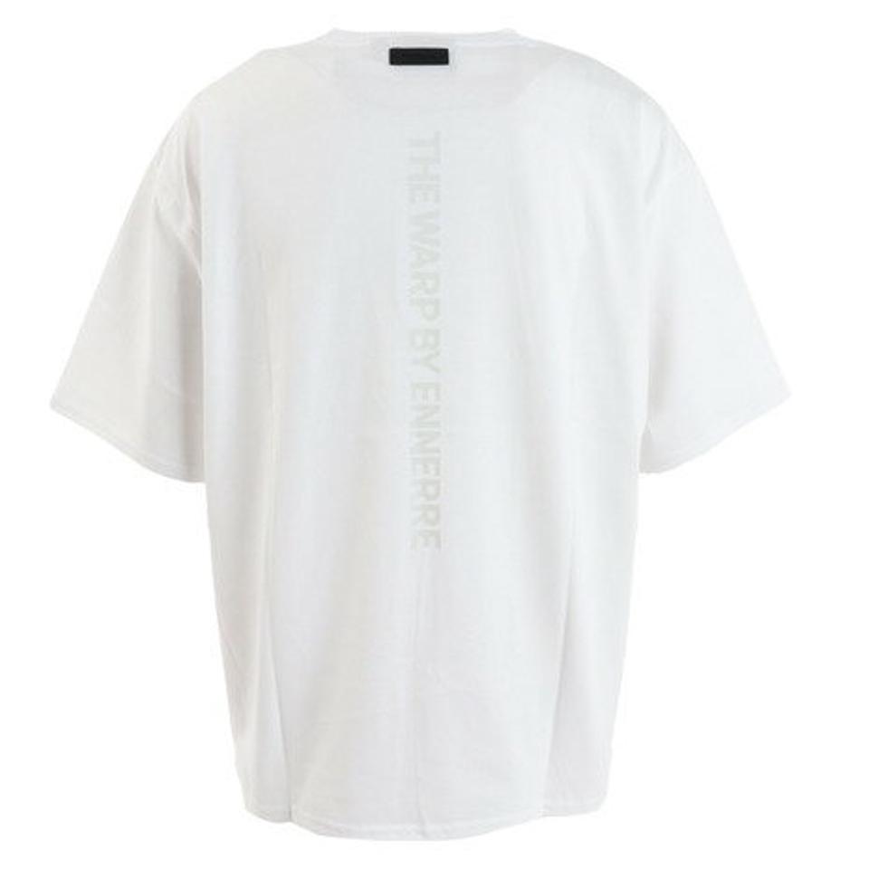 ザ・ワープ・バイ・エネーレ(The Warp By Ennerre)(メンズ)半袖Tシャツ メンズ 白 BIG FIT WB3PJA22 WHT