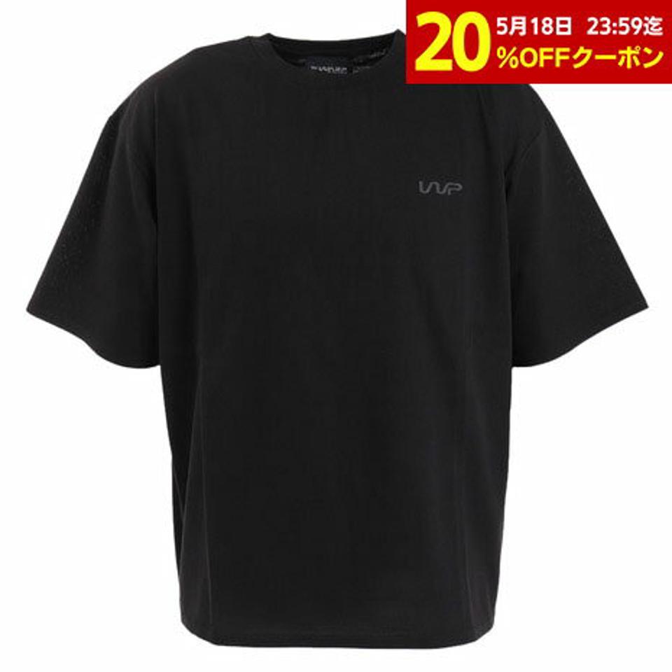 ザ・ワープ・バイ・エネーレ(The Warp By Ennerre)(メンズ)半袖Tシャツ メンズ 黒 BIG FIT WB3PJA22 BLK