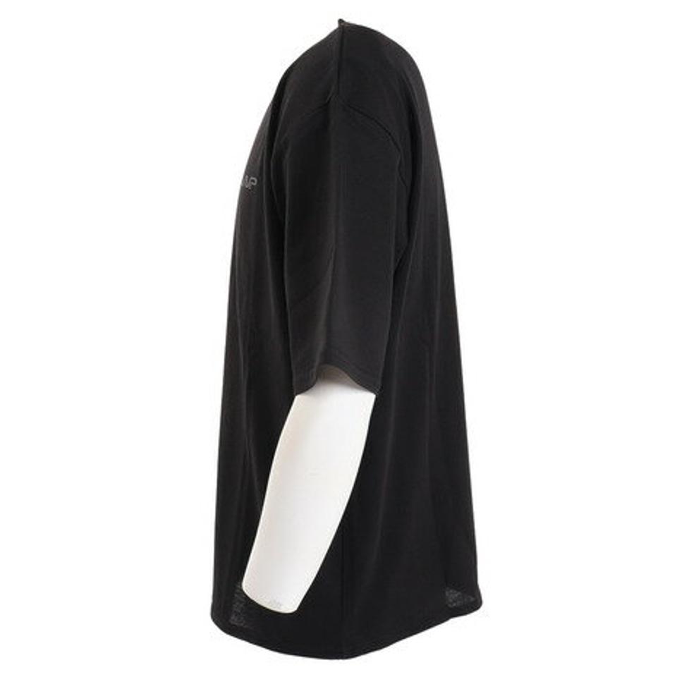 ザ・ワープ・バイ・エネーレ(The Warp By Ennerre)(メンズ)半袖Tシャツ メンズ 黒 BIG FIT WB3PJA22 BLK