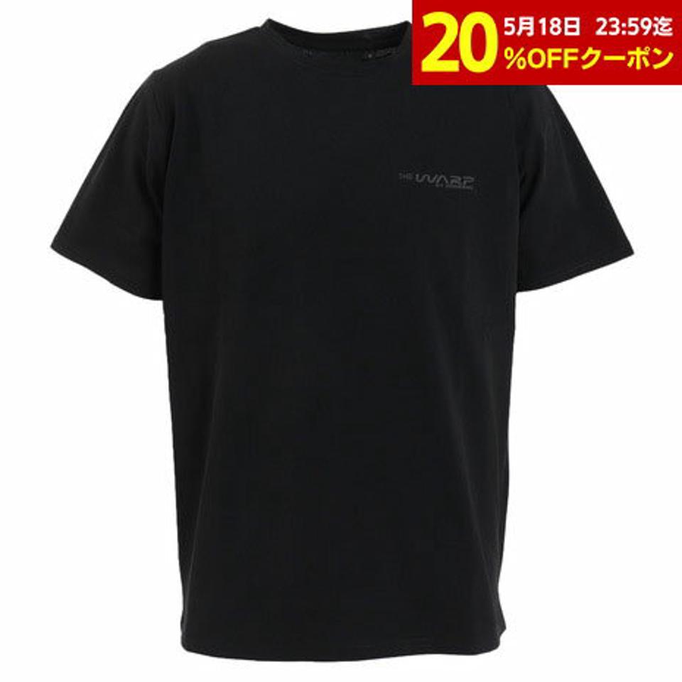 ザ・ワープ・バイ・エネーレ(The Warp By Ennerre)(メンズ)半袖Tシャツ メンズ 黒 ベーシック WB3PJA20 BLK