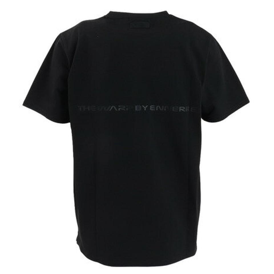 ザ・ワープ・バイ・エネーレ(The Warp By Ennerre)(メンズ)半袖Tシャツ メンズ 黒 ベーシック WB3PJA20 BLK