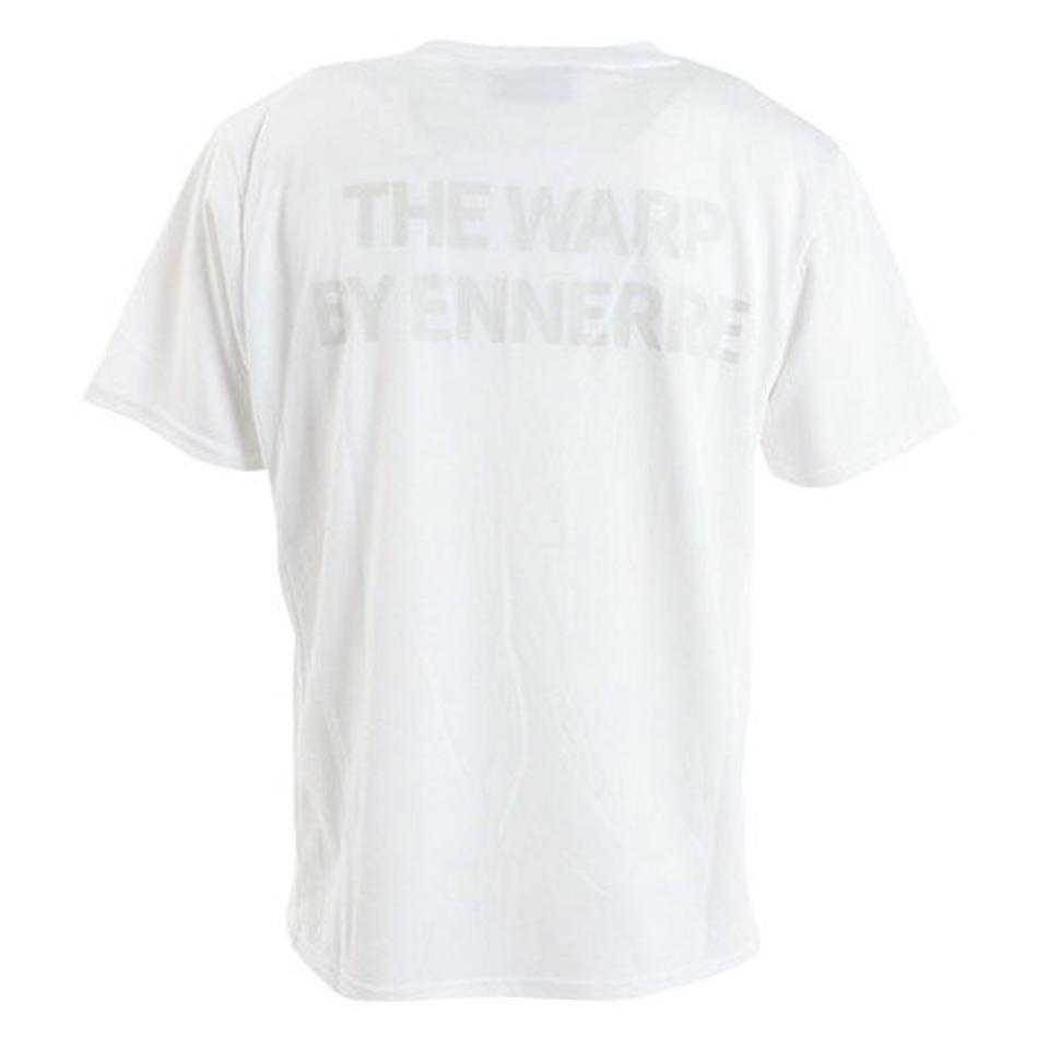 【10%OFFクーポン対象!8/10まで】ザ・ワープ・バイ・エネーレ(The Warp By Ennerre)(メンズ)半袖Tシャツ メンズ 白 WB3PJA13 WHT