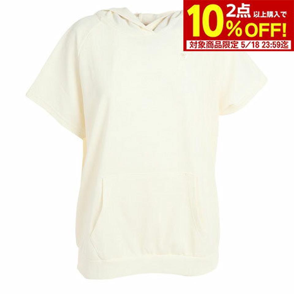 ルコック スポルティフ(le coq sportif)(レディース)半袖Tシャツ レディース ヘランカ パーカー QMWVJA70XB WH