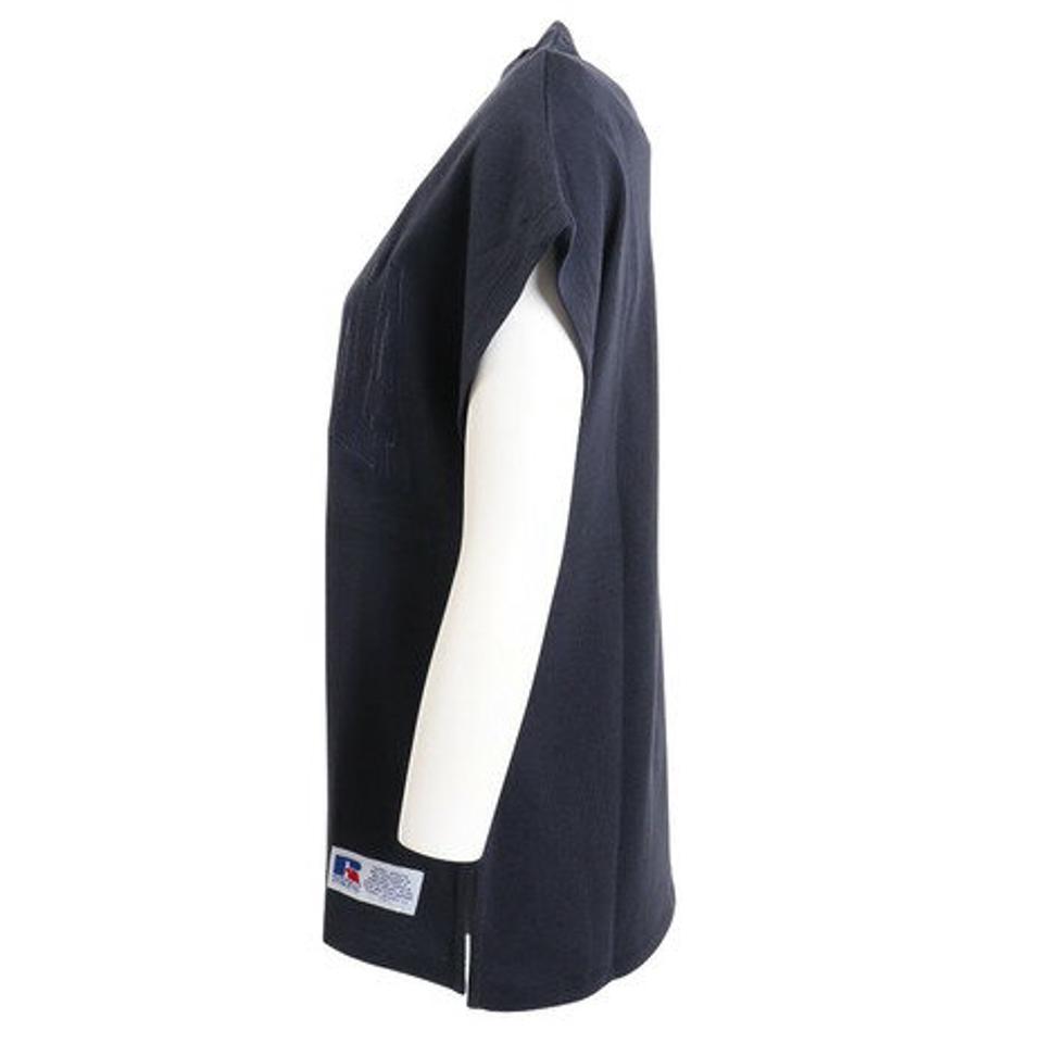 ラッセル(RUSSELL)(レディース)半袖Tシャツ レディース 88/12 カレッジ RBL23S1003 NVY
