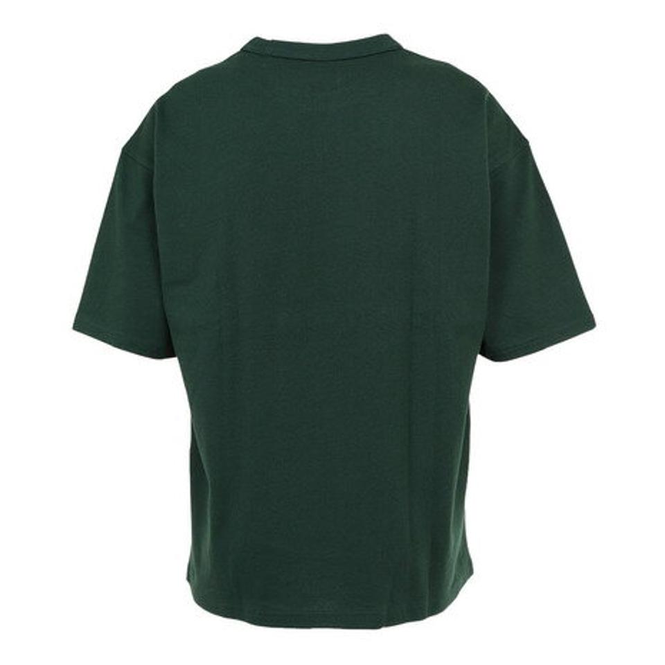 【10%OFFクーポン対象!2/1まで】ラッセル(RUSSELL)(メンズ)半袖Tシャツ メンズ 88/12 カレッジクルーネック RBM23S0005 GRN