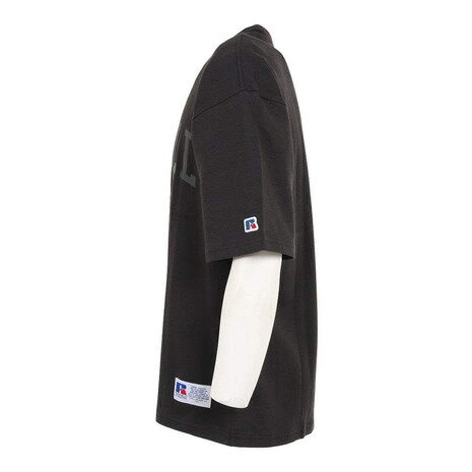 ラッセル(RUSSELL)(メンズ)半袖Tシャツ メンズ 88/12 カレッジクルーネック RBM23S0005 CGRY