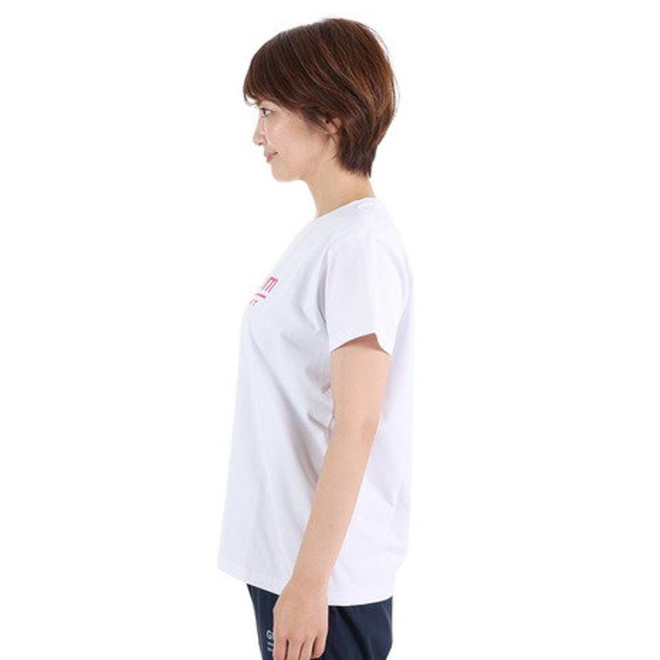 ジローム(GIRAUDM)(レディース)半袖Tシャツ レディース ドライプラス jarsey CT3S0041-TR864-GRCD WHT