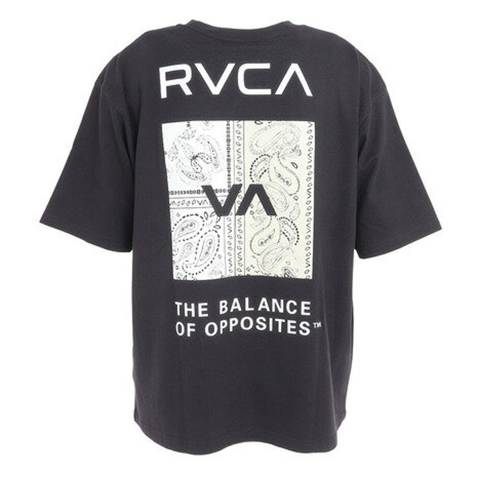 ルーカ(RVCA)(メンズ)半袖Tシャツ メンズ BANDANA BD041223 BLK