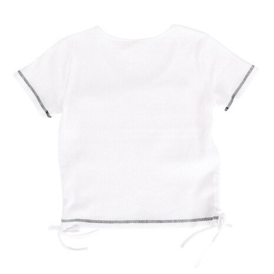 ロキシー(ROXY)(レディース)半袖 Tシャツ レディース ON THE BEACH TEE リブ素材 23SPRST231094WHT