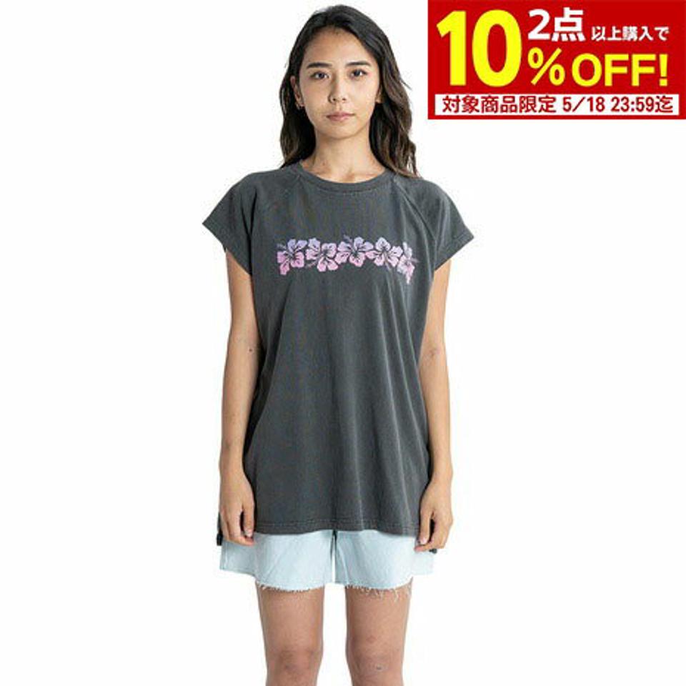 【20%OFFクーポン対象!6/11まで】ロキシー(ROXY)(レディース)Tシャツ レディース SARAH TANK ノースリーブ 23SPRSL231093BLK