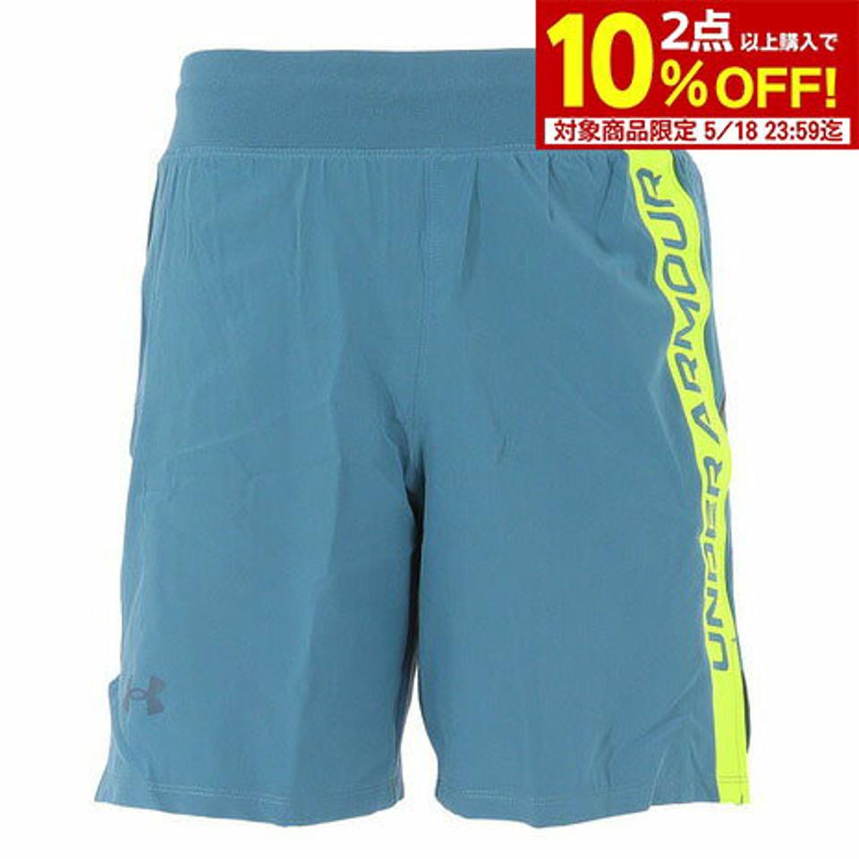 【10%OFFクーポン対象!2/15まで】アンダーアーマー(UNDER ARMOUR)(メンズ)ハーフパンツ メンズ ローンチ エリート 7インチ ショーツ 1377003 414