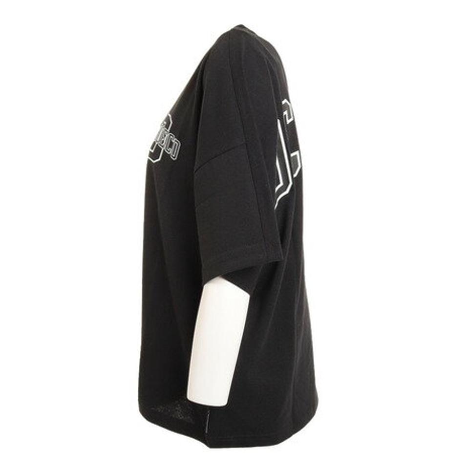 ディーシー・シュー(DC SHOE)(レディース)22 WS COLLEGE CROPPED 半袖Tシャツ 22SPLST221308BLK