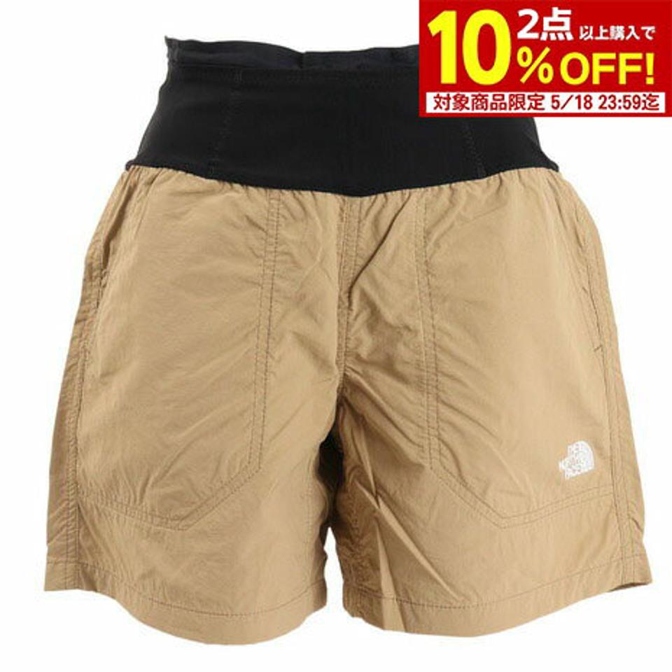【6/5 24h限定 エントリー&対象4店舗買い回りで最大P10倍!】ノースフェイス(THE NORTH FACE)(レディース)FREE RUN SHORT ショートパンツ NBW42391 KT